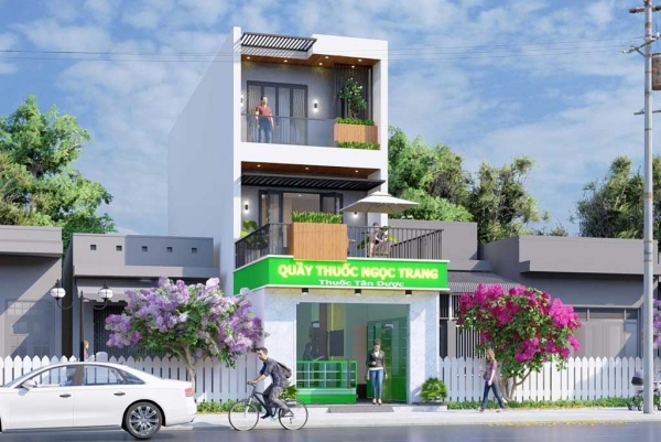 Dự án nhà anh Long (Nhà Phố 3 tầng hiện đại) Nam Định