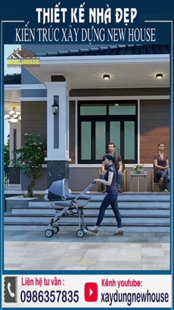 Nhà 2 Tầng Mái Nhật Ở Nông Thôn, Thiết Kế Đẹp, Chi Phí Hợp Lý