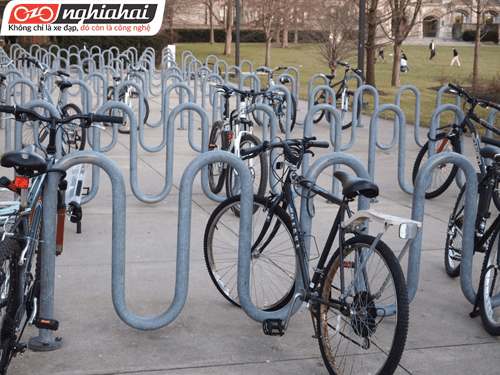 5 tuyệt chiêu chọn giá đỗ xe đạp nơi công cộng để không bị mất