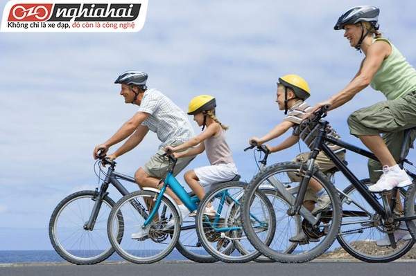 Tầm quan trọng của việc gia đình cùng đạp xe