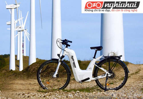 Xe đạp điện sử dụng pin nhiêu liệu Hydro chỉ mất 2 phút để sạc và đi được đến gần 100km