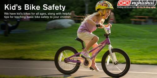 Cách đi xe đạp an toàn cho trẻ em 1