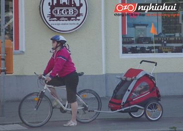 Lời khuyên cho việc sử dụng rơ moóc và thùng kéo cho xe đạp trên đường phố 1