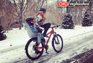 Đạp xe cùng con vào mùa đông 2