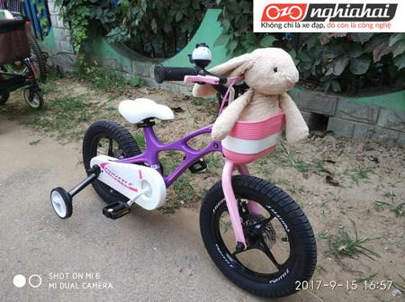 Cảm nhận đi thử xe đạp trẻ em của Royalbaby 2