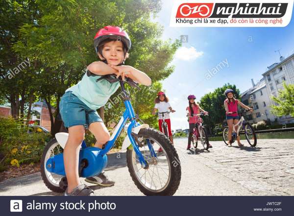 Dạy con hít thở đúng cách khi đạp xe 1