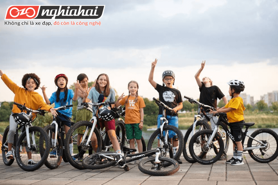 Lợi ích của việc cho trẻ em tập chạy xe đạp từ nhỏ
