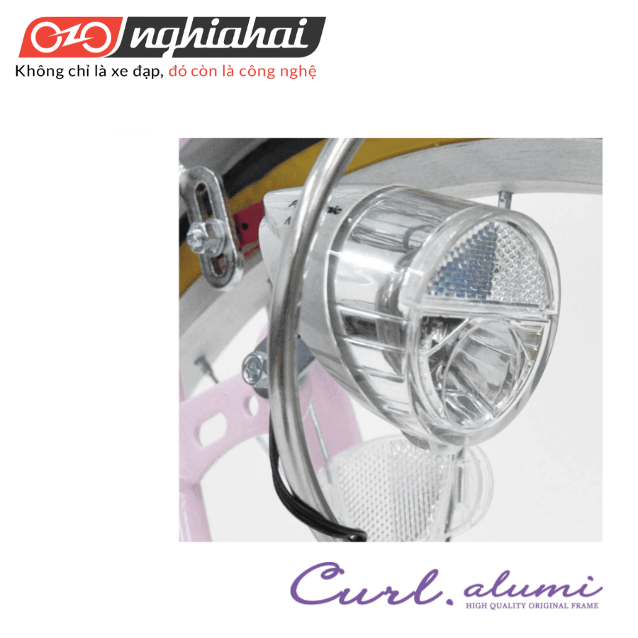 Xe đạp mini Nhật Bản - CURL ALUMI