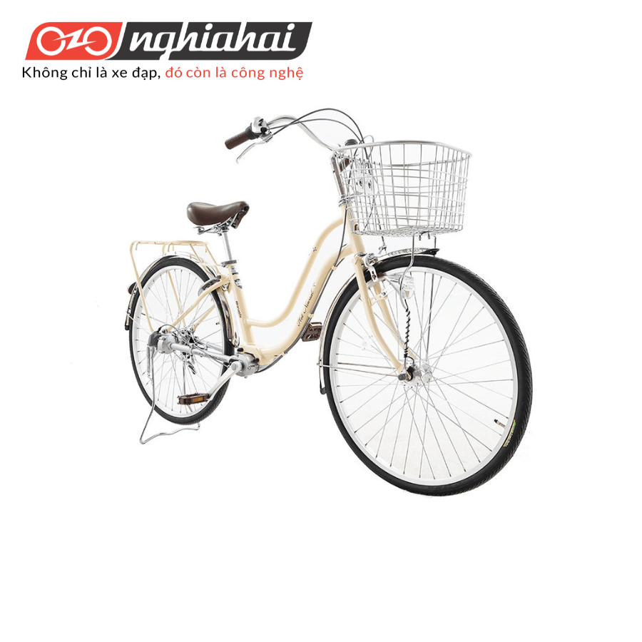 Xe đạp mini HNA2632W với thiết kệ gọn nhẹ