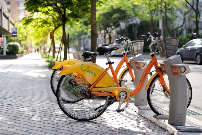 Thiết kế sáng tạo xe đạp Đài Bắc