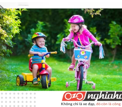 Chỉ dẫn đi xe đạp cho trẻ em 2-8 tuổi!