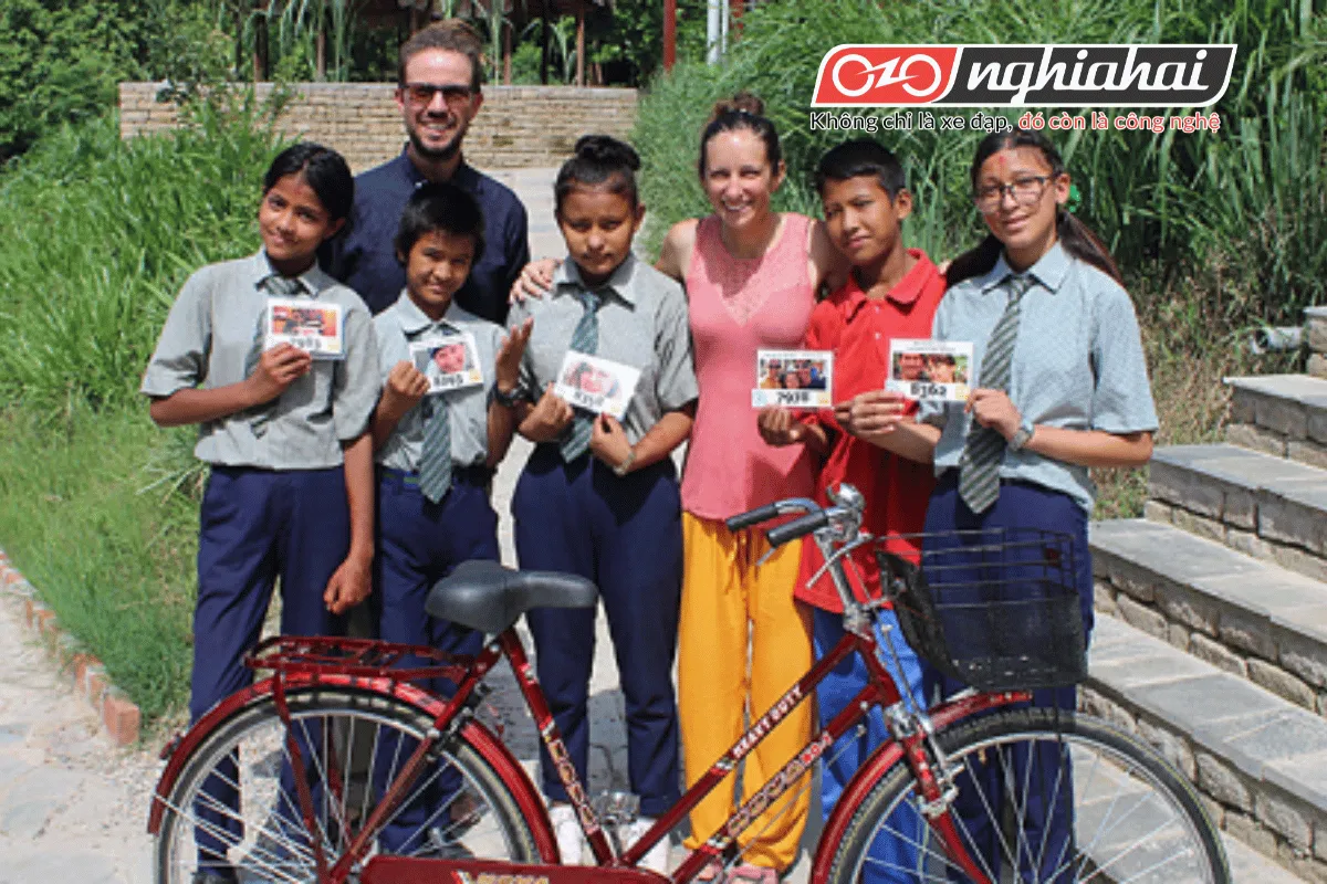 Đạp xe là cơ hội tuyệt vời để góp phần vào các hoạt động từ thiện và xã hội