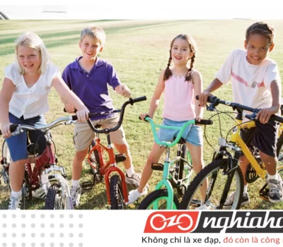 Lợi ích tuyệt vời của cho trẻ em đi xe đạp