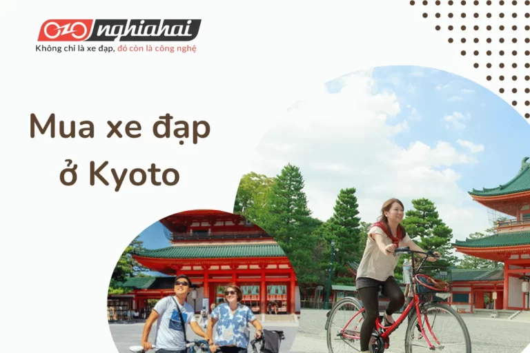 Mua một chiếc xe đạp đi lại ở Kyoto