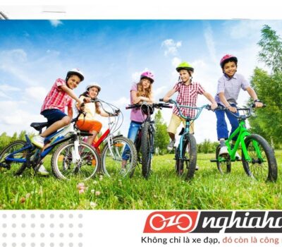 Những lợi ích khi trẻ em đi xe đạp