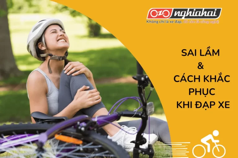 10 sai lầm lớn nhất khi đi xe đạp và cách khắc phục.