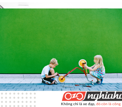 Sửa chữa và bảo dưỡng xe đạp trẻ em hàng ngày
