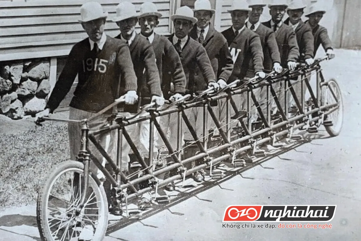 Xe đạp dành cho 10 người