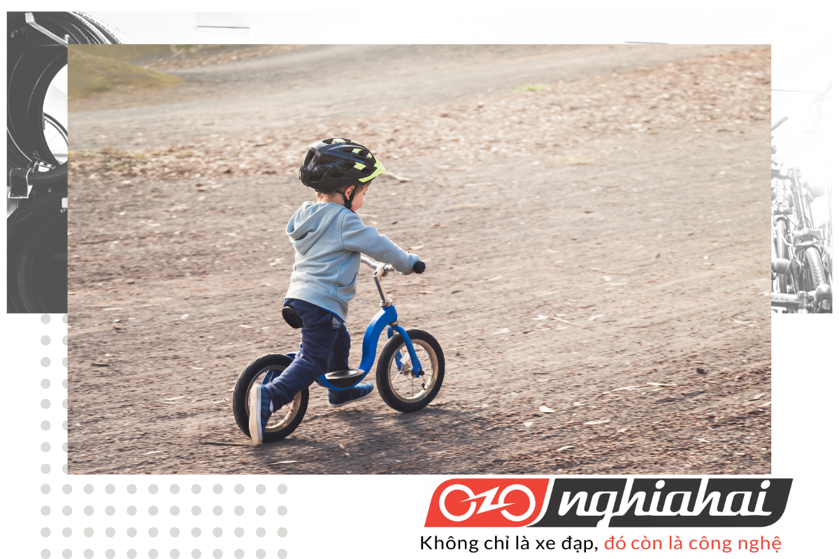 Xe đạp cân bằng trẻ em Jyrobike: trẻ đi không lo bị ngã