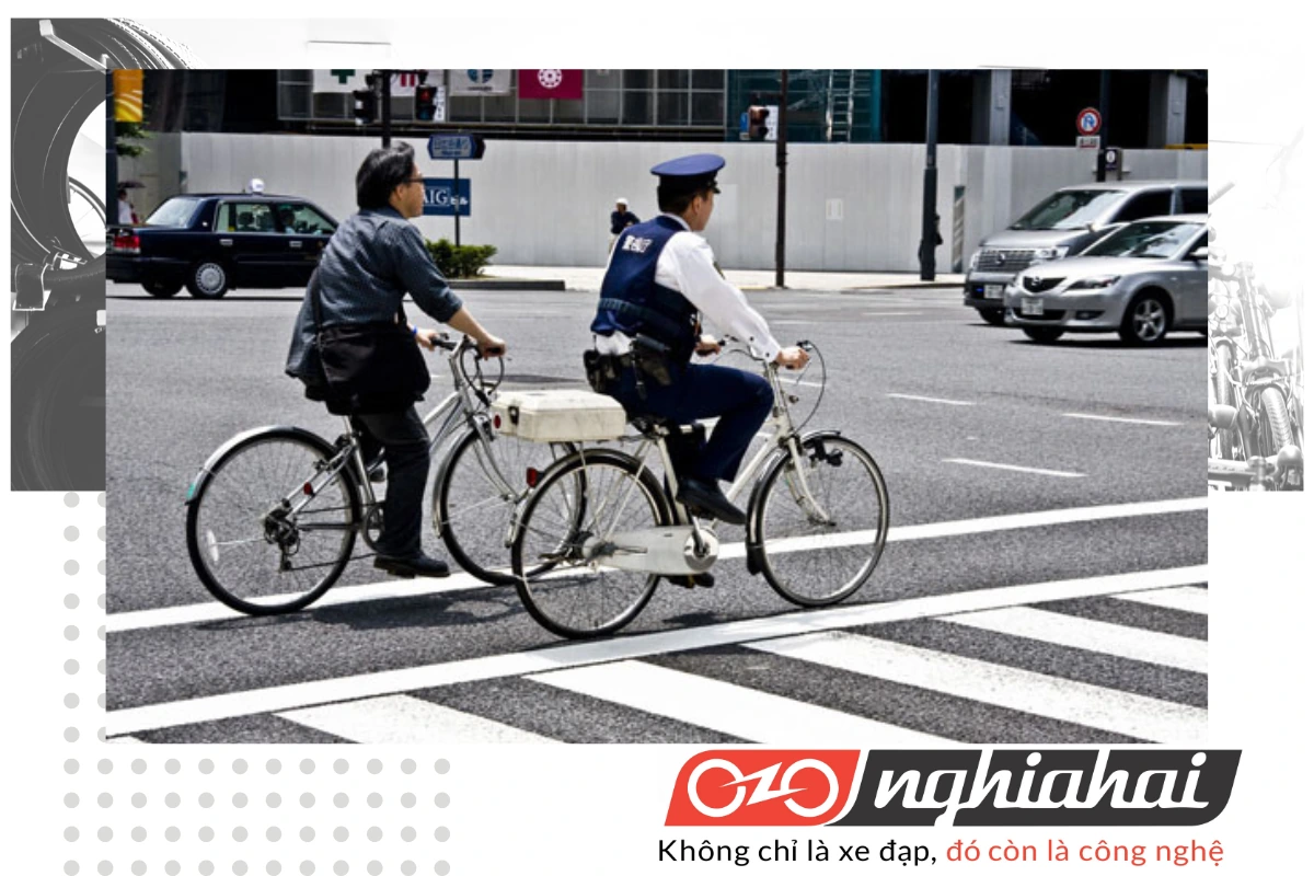 Luật giao thông và hình phạt vi phạm liên quan đến xe đạp ở Nhật Bản