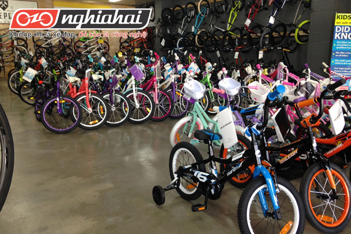 Khi kinh doanh xe đạp trẻ em nên mở gần các khu dân cư có nhiều trẻ em 