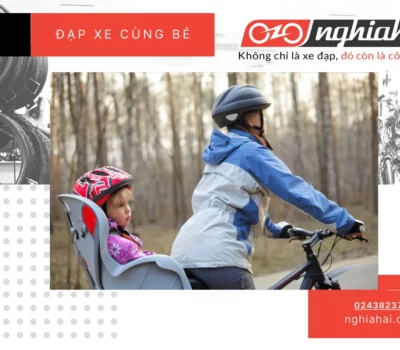 Xe đạp và trải nghiệm đạp xe cùng các bé