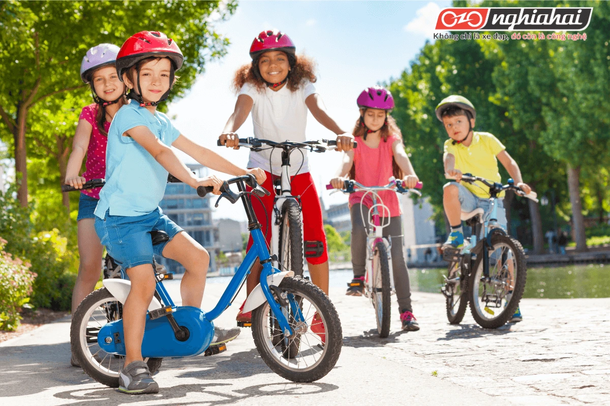 Các lưu ý trong cách dạy trẻ đi xe đạp