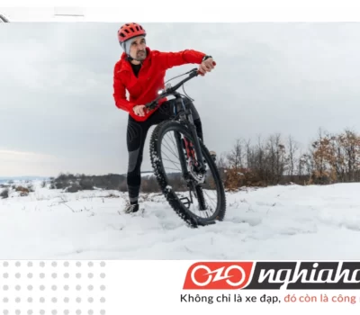 3 mẹo vặt giúp bạn đạp xe trên tuyết