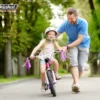 5 bước dạy con đi xe đạp