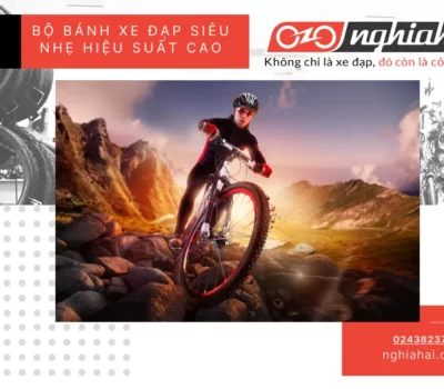 Bộ bánh xe đạp siêu nhẹ có hiệu suất cao
