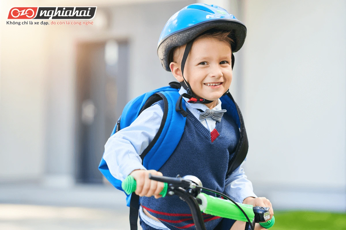 Cách đi xe đạp an toàn cho trẻ em