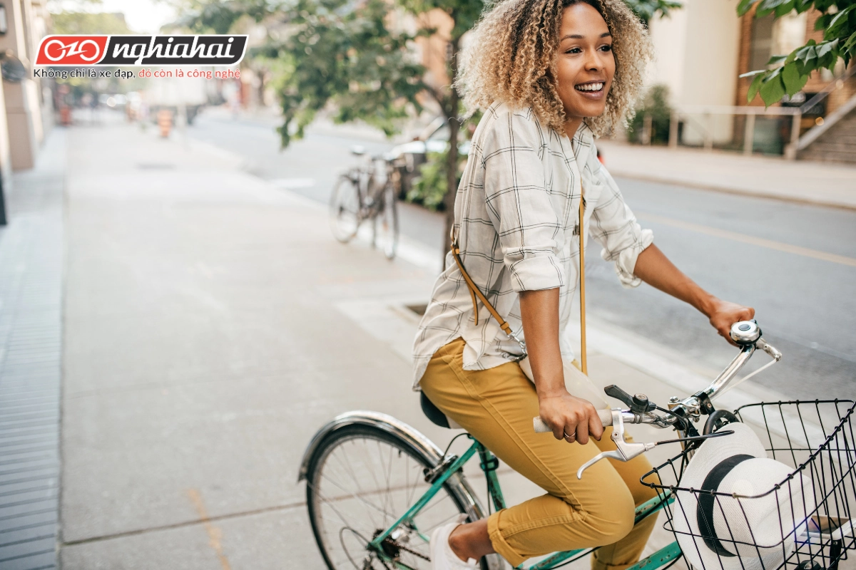 Làm sao để có thể đi mua sắm bằng xe đạp
