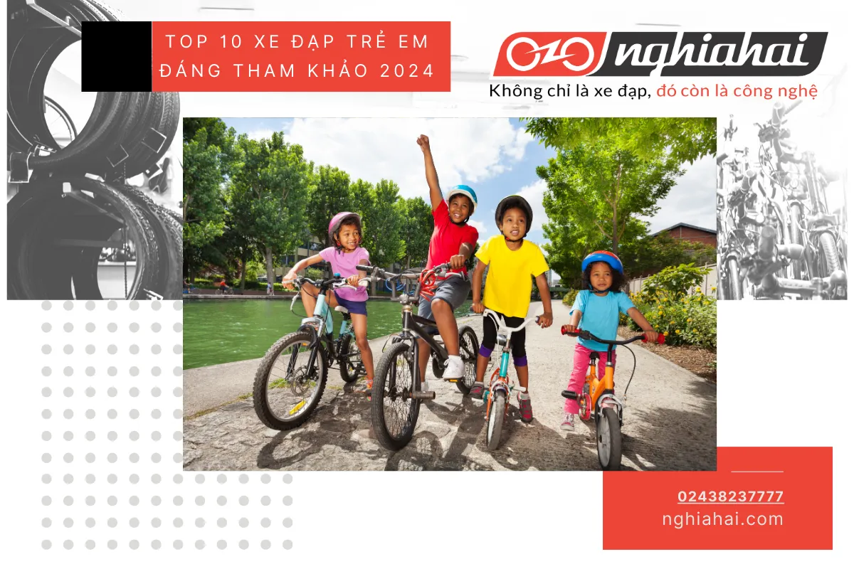 Top 10 xe đạp trẻ em đáng tham khảo năm 2024