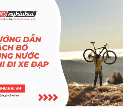 Hướng dẫn cách bổ sung nước khi đi xe đạp