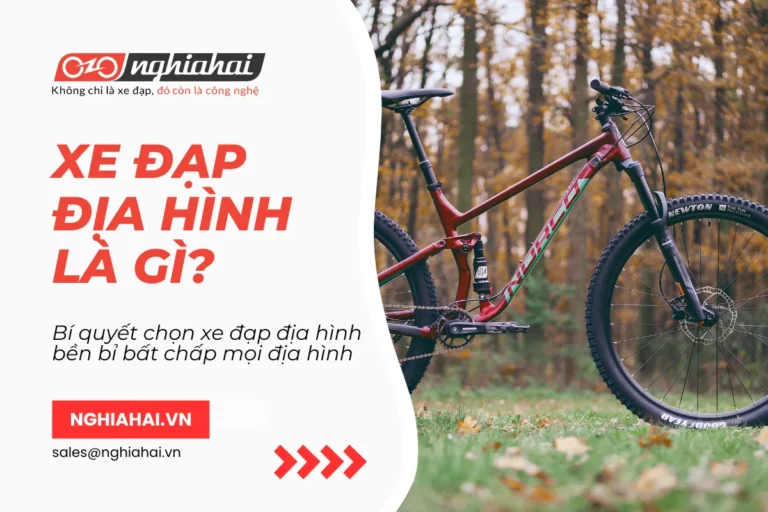 Bí quyết chọn xe đạp địa hình bền bỉ bất chấp mọi địa hình