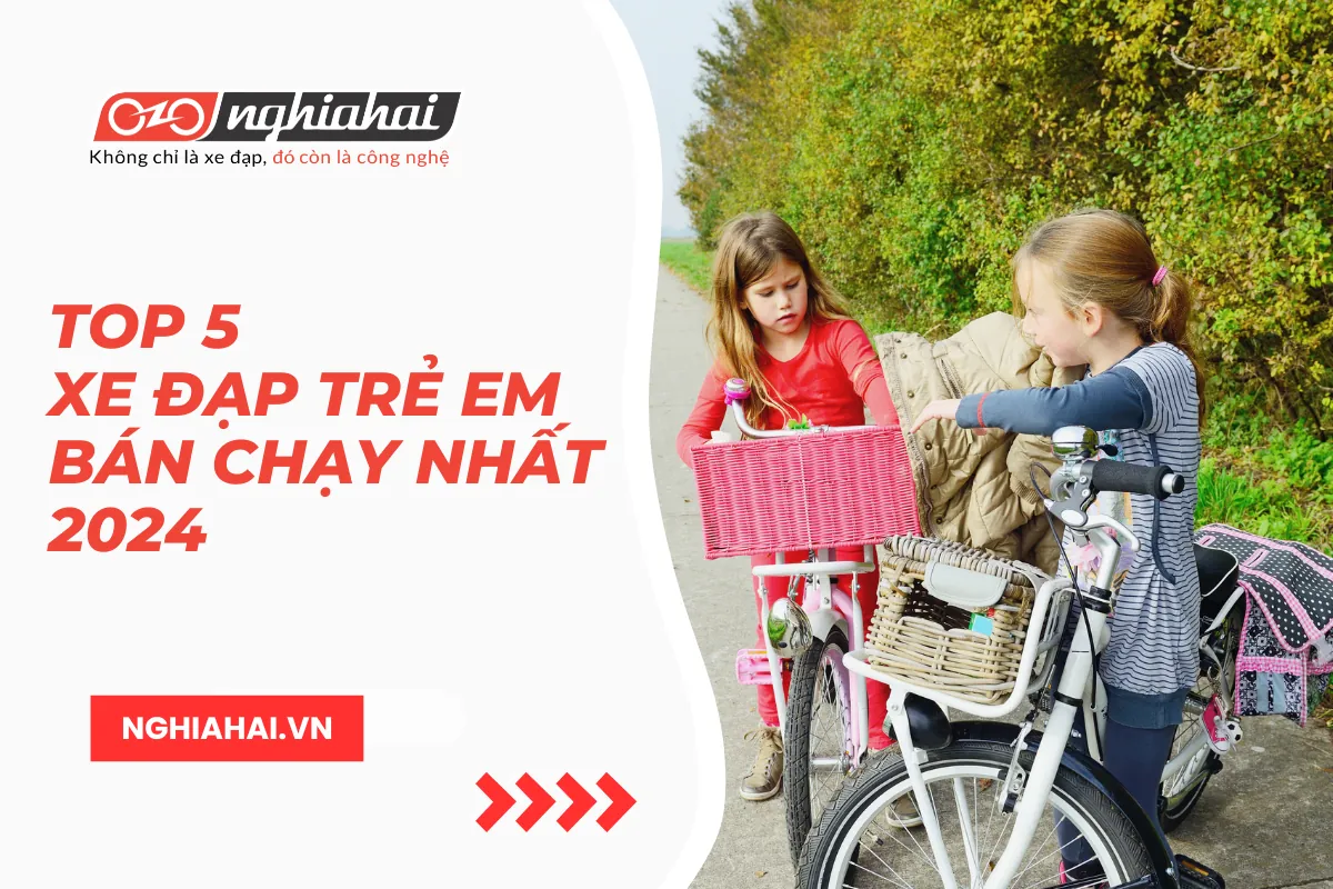 Top 5 xe đạp trẻ em bán chạy nhất 2024