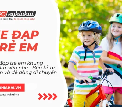 Xe đạp trẻ em khung nhôm siêu nhẹ - Bền bỉ, an toàn và dễ dàng di chuyển