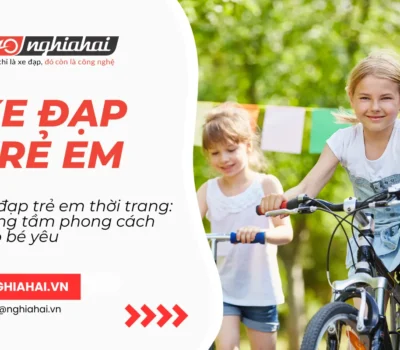 Xe đạp trẻ em thời trang: Nâng tầm phong cách cho bé yêu