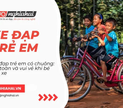 Xe đạp trẻ em có chuông: An toàn và vui vẻ khi bé tập xe