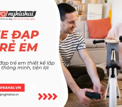 Xe đạp trẻ em thiết kế lắp ráp thông minh, tiện lợi
