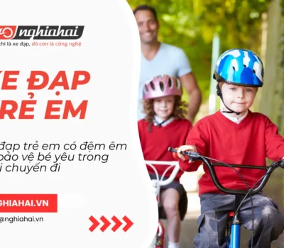 Xe đạp trẻ em có đệm êm ái, bảo vệ bé yêu trong mọi chuyến đi