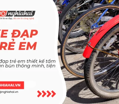 Xe đạp trẻ em thiết kế tấm chắn bùn thông minh, tiện lợi