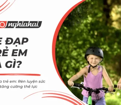Xe đạp trẻ em: Rèn luyện sức khỏe, tăng cường thể lực