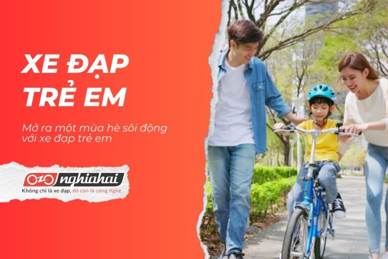 Mở ra một mùa hè sôi động với xe đạp trẻ em