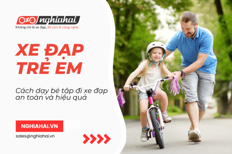 Cách dạy bé tập đi xe đạp an toàn và hiệu quả