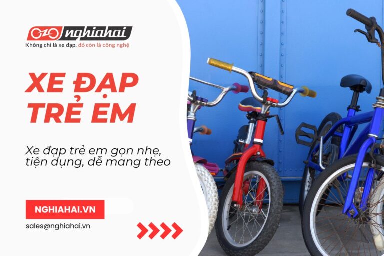 Xe đạp trẻ em gọn nhẹ, tiện dụng, dễ mang theo