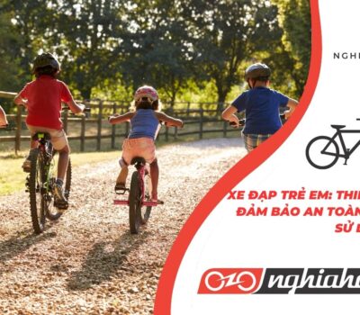 Xe đạp trẻ em: Thiết kế đảm bảo an toàn khi sử dụng