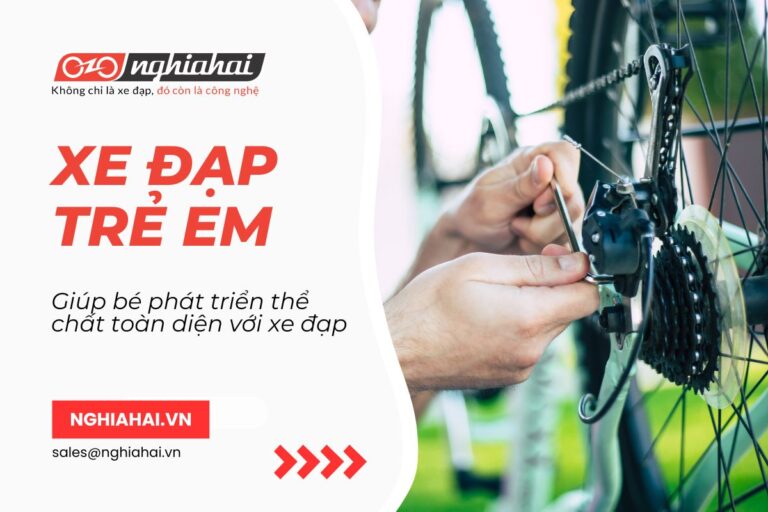 Giúp bé phát triển thể chất toàn diện với xe đạp