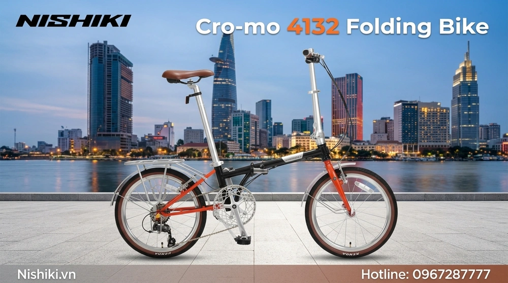 Xe Đạp Gấp Cro-mo 4132: Đỉnh Cao Công Nghệ Nhật Bản Cho Nhịp Sống Đô Thị Hiện Đại Xe Đạp Gấp Cro-mo 4132: Đỉnh Cao Công Nghệ Nhật Bản Cho Nhịp Sống Đô Thị Hiện Đại