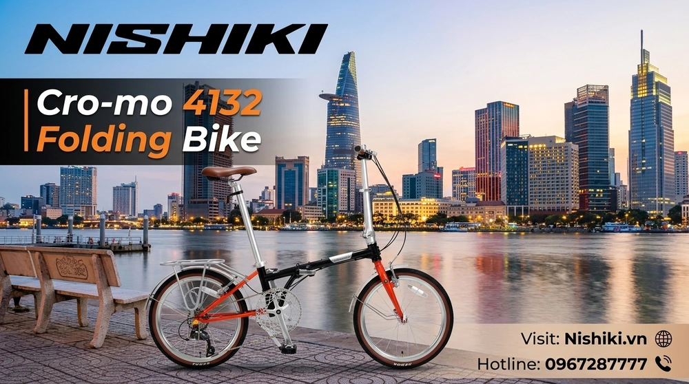 Xe Đạp Gấp Cro-mo 4132: Đỉnh Cao Công Nghệ Nhật Bản Cho Nhịp Sống Đô Thị Hiện Đại Xe Đạp Gấp Cro-mo 4132: Đỉnh Cao Công Nghệ Nhật Bản Cho Nhịp Sống Đô Thị Hiện Đại